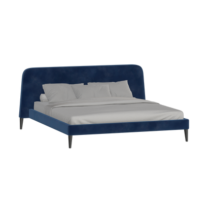 Selma Double Bed with Deep Vertical Tufting