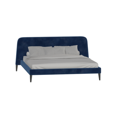 Selma Double Bed with Deep Vertical Tufting