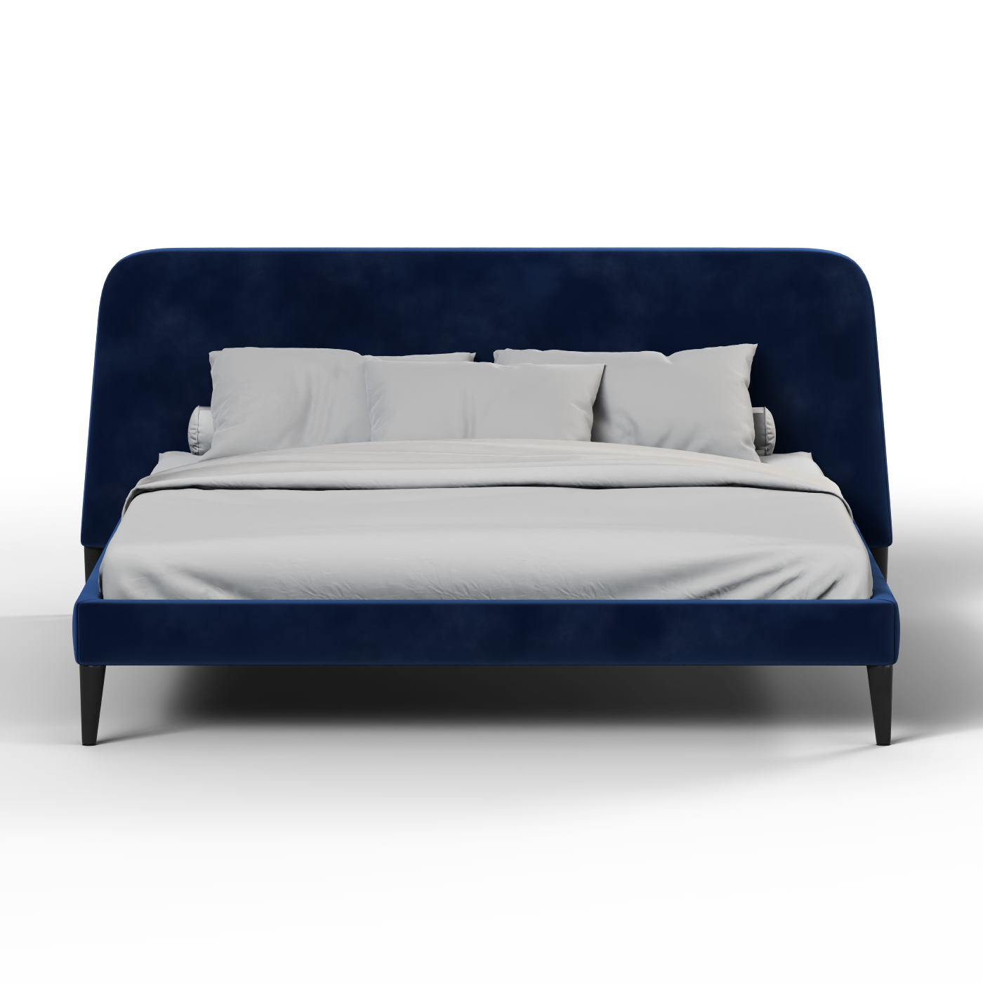 Selma Double Bed with Deep Vertical Tufting