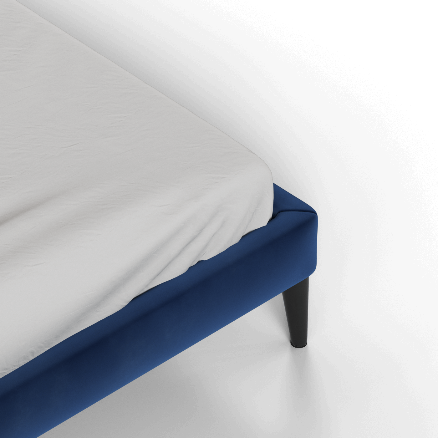 Selma Double Bed with Deep Vertical Tufting