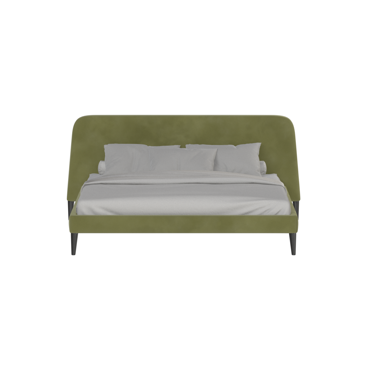 Selma Double Bed with Deep Vertical Tufting