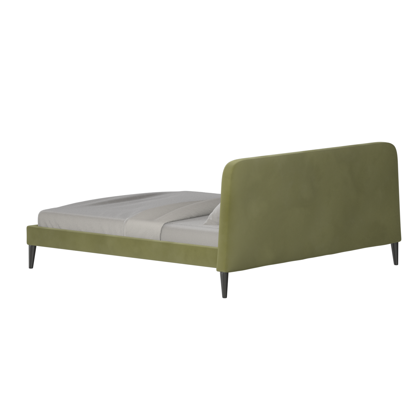 Selma Double Bed with Deep Vertical Tufting