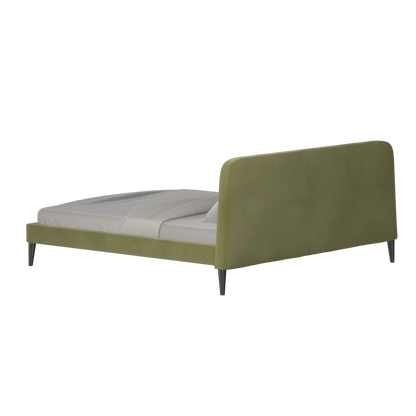 Selma Double Bed with Deep Vertical Tufting