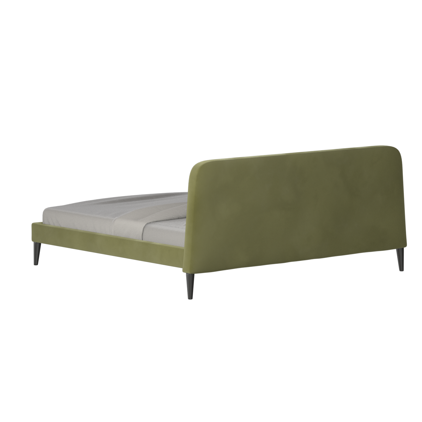 Selma Double Bed with Deep Vertical Tufting