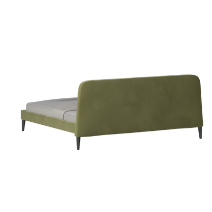 Selma Double Bed with Deep Vertical Tufting