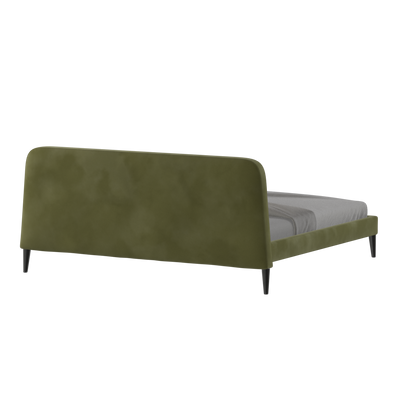 Selma Double Bed with Deep Vertical Tufting