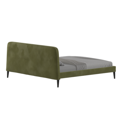 Selma Double Bed with Deep Vertical Tufting