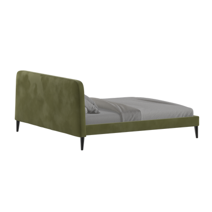 Selma Double Bed with Deep Vertical Tufting