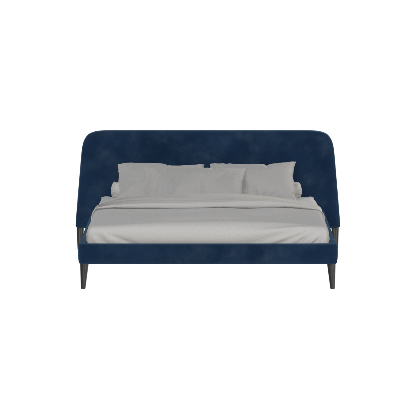 Selma Double Bed with Deep Vertical Tufting