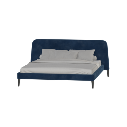Selma Double Bed with Deep Vertical Tufting