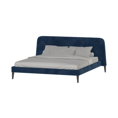 Selma Double Bed with Deep Vertical Tufting