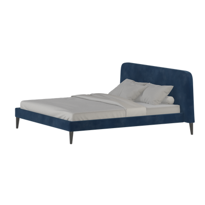 Selma Double Bed with Deep Vertical Tufting