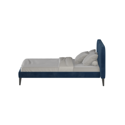 Selma Double Bed with Deep Vertical Tufting
