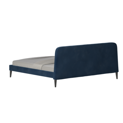 Selma Double Bed with Deep Vertical Tufting