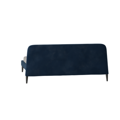 Selma Double Bed with Deep Vertical Tufting