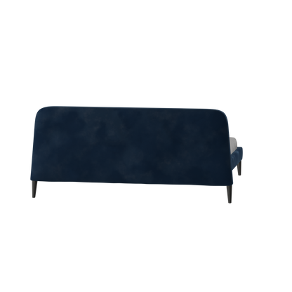 Selma Double Bed with Deep Vertical Tufting
