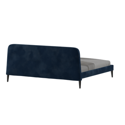 Selma Double Bed with Deep Vertical Tufting