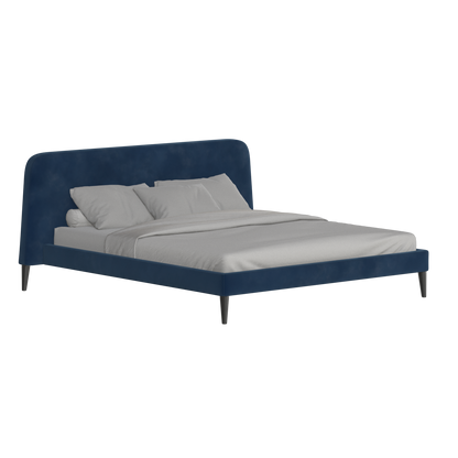 Selma Double Bed with Deep Vertical Tufting