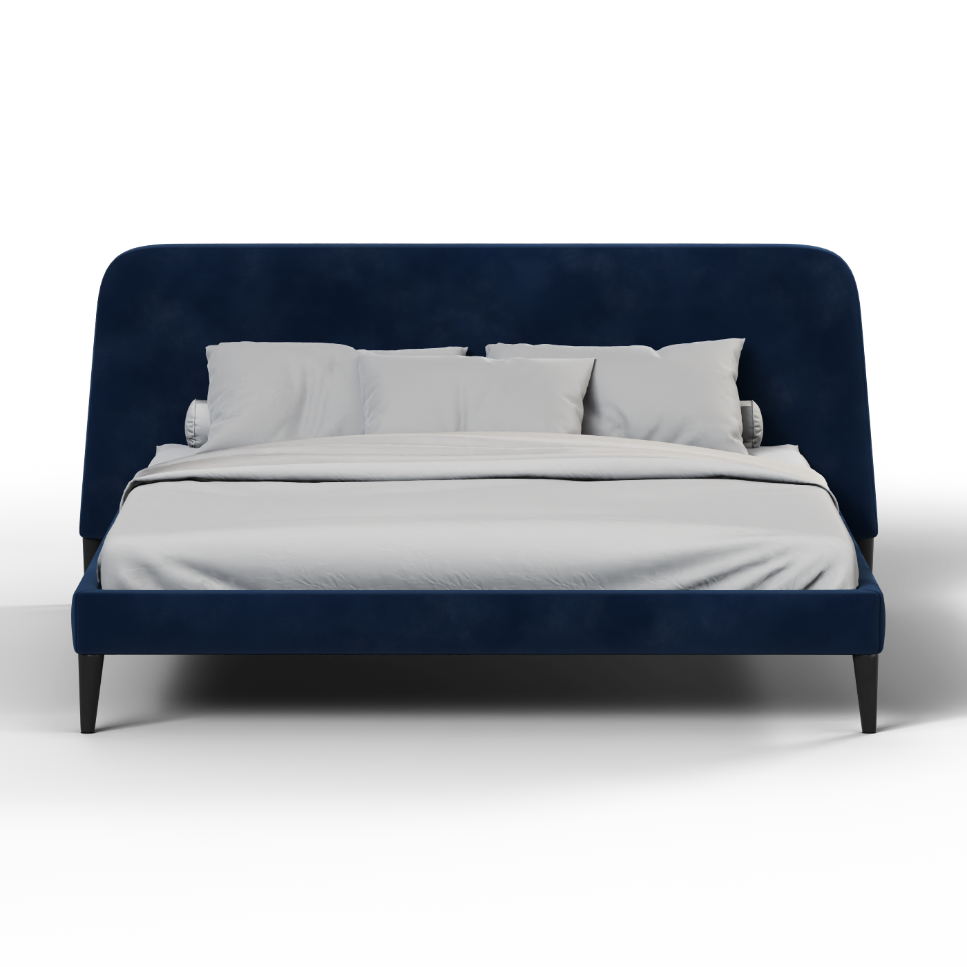 Selma Double Bed with Deep Vertical Tufting