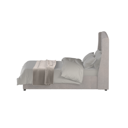 Sophia Upholstered Bed with Buttoned Headboard