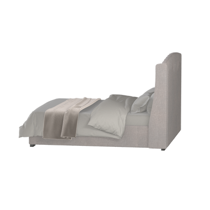 Sophia Upholstered Bed with Buttoned Headboard
