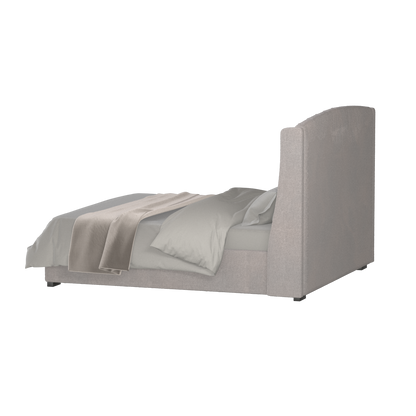 Sophia Upholstered Bed with Buttoned Headboard