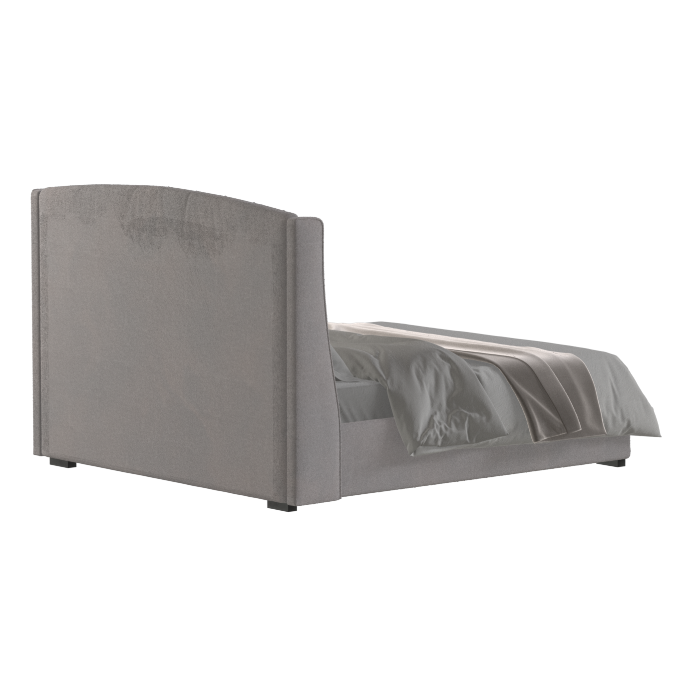 Sophia Upholstered Bed with Buttoned Headboard