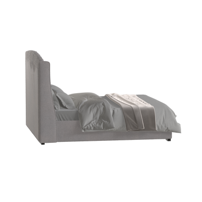 Sophia Upholstered Bed with Buttoned Headboard