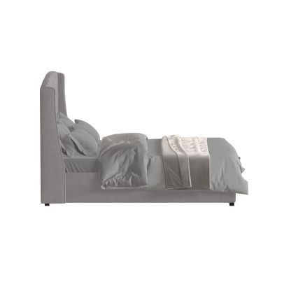 Sophia Upholstered Bed with Buttoned Headboard