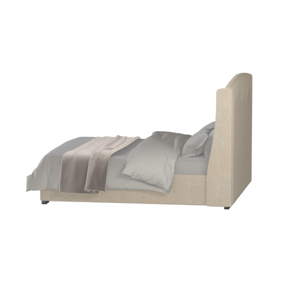 Sophia Upholstered Bed with Buttoned Headboard