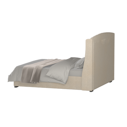 Sophia Upholstered Bed with Buttoned Headboard