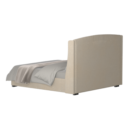 Sophia Upholstered Bed with Buttoned Headboard