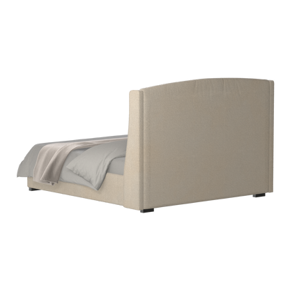 Sophia Upholstered Bed with Buttoned Headboard
