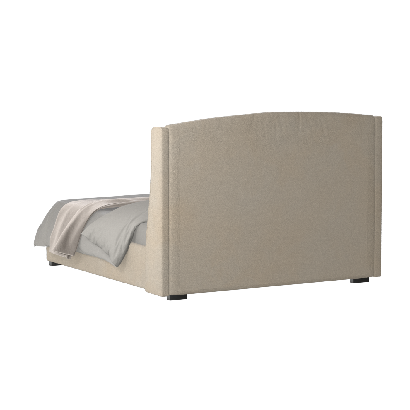 Sophia Upholstered Bed with Buttoned Headboard