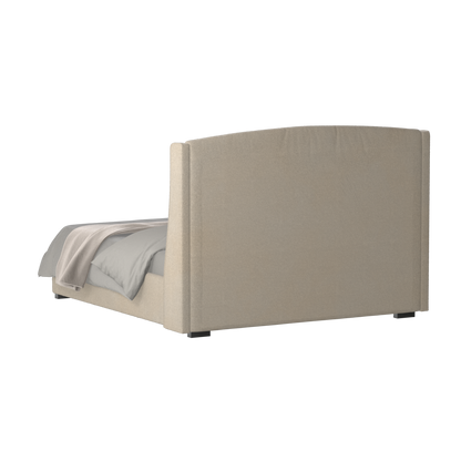 Sophia Upholstered Bed with Buttoned Headboard