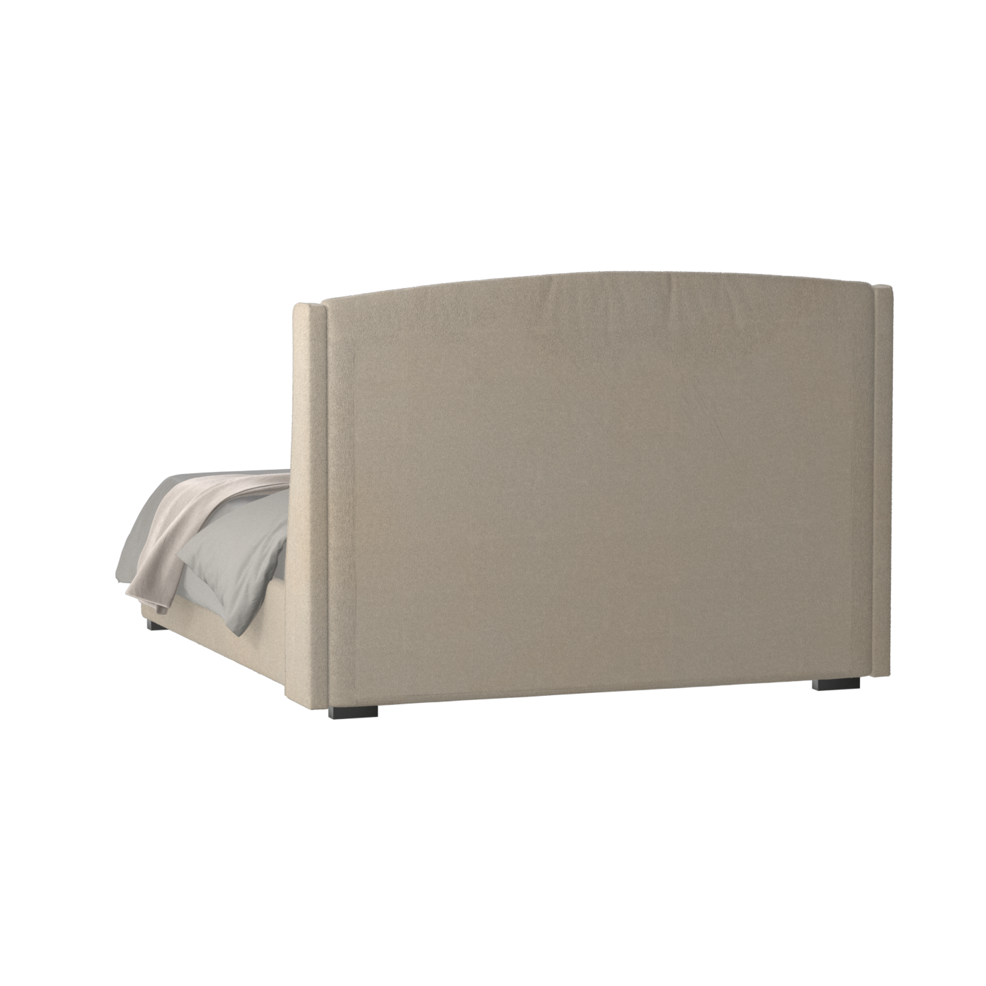 Sophia Upholstered Bed with Buttoned Headboard