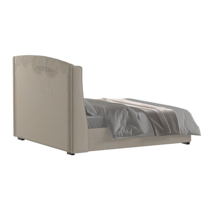 Sophia Upholstered Bed with Buttoned Headboard