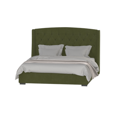 Sophia Upholstered Bed with Buttoned Headboard