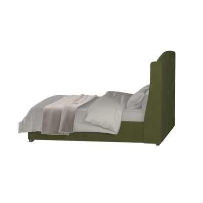 Sophia Upholstered Bed with Buttoned Headboard
