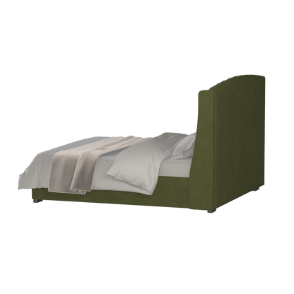 Sophia Upholstered Bed with Buttoned Headboard