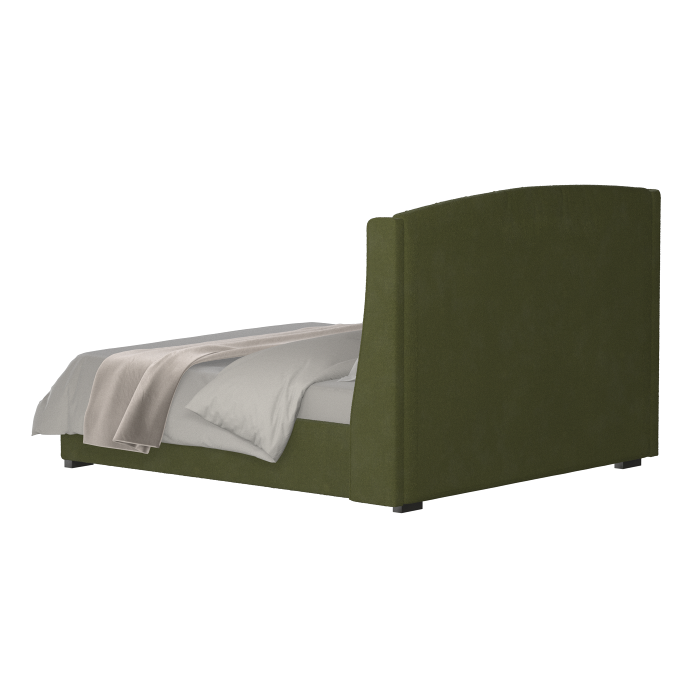 Sophia Upholstered Bed with Buttoned Headboard