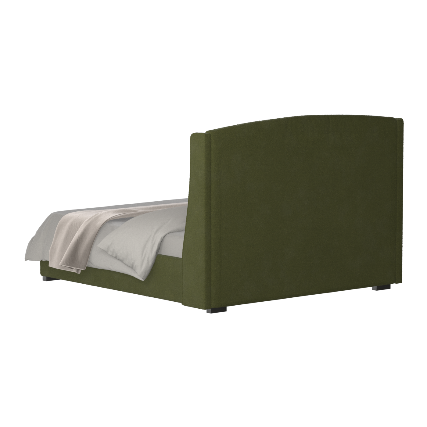 Sophia Upholstered Bed with Buttoned Headboard