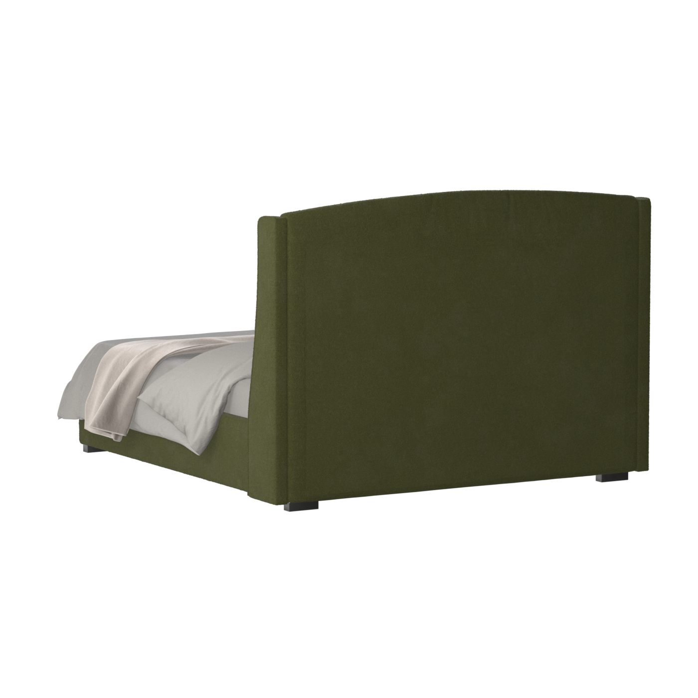 Sophia Upholstered Bed with Buttoned Headboard