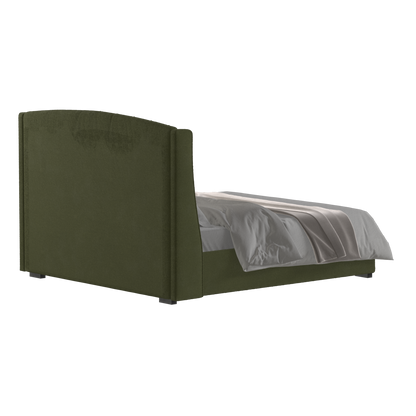 Sophia Upholstered Bed with Buttoned Headboard