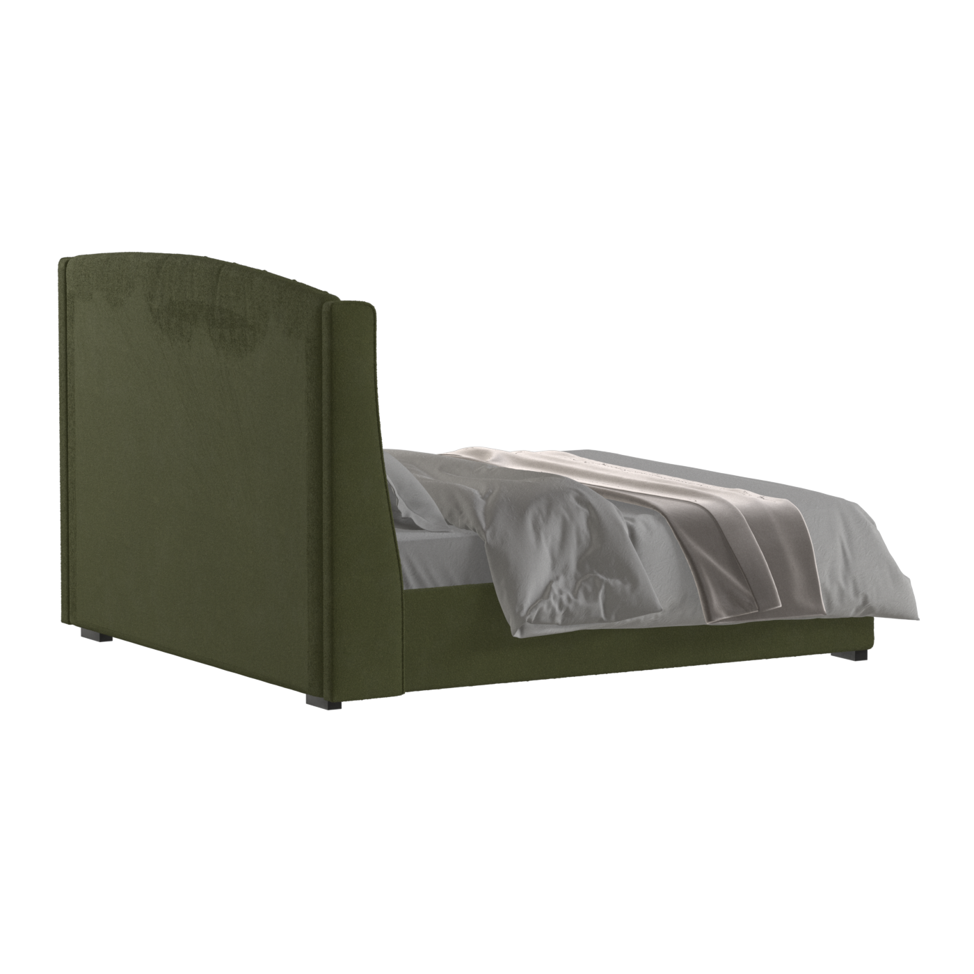 Sophia Upholstered Bed with Buttoned Headboard