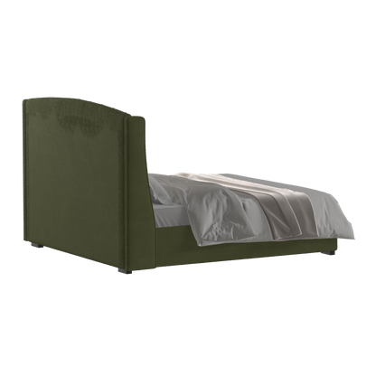 Sophia Upholstered Bed with Buttoned Headboard