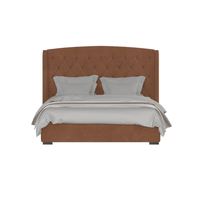 Sophia Upholstered Bed with Buttoned Headboard
