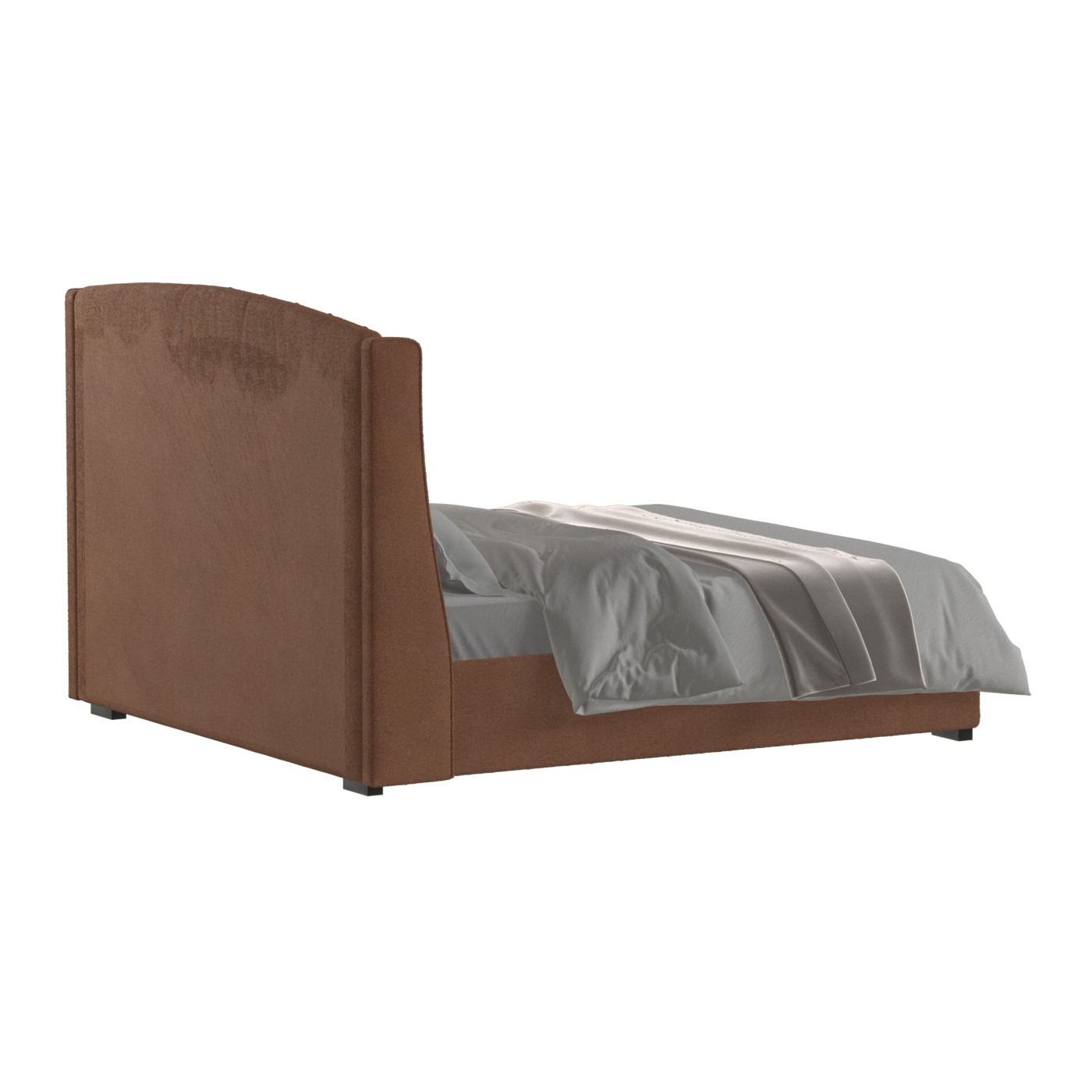 Sophia Upholstered Bed with Buttoned Headboard