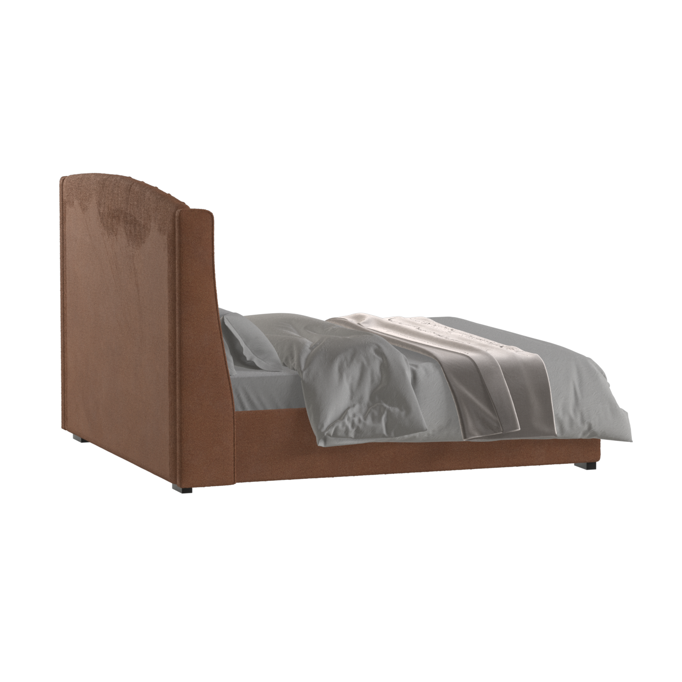 Sophia Upholstered Bed with Buttoned Headboard
