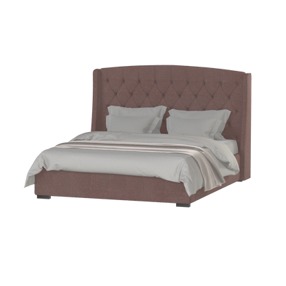 Sophia Upholstered Bed with Buttoned Headboard